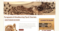 Desktop Screenshot of burningwithsharon.com