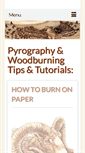 Mobile Screenshot of burningwithsharon.com